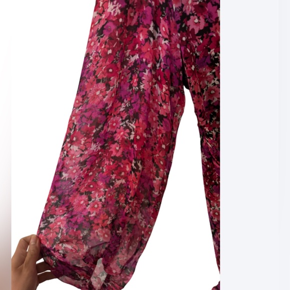 Floral ruffle express dress - Picture 4 of 6